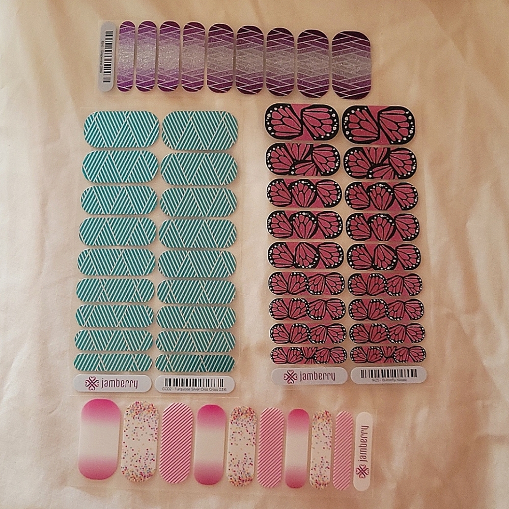 Jamberry Nail Sets - 4 designs